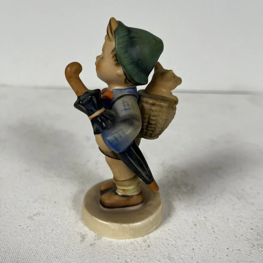 Hummel Figurine Home From Market TMK-4 Pig 198 2/0 Mint 4.75